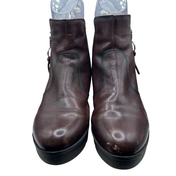 PIKOLINOS Balerma Women's Zip Up Wedge Boot Size 37/6.5 - Picture 3 of 8